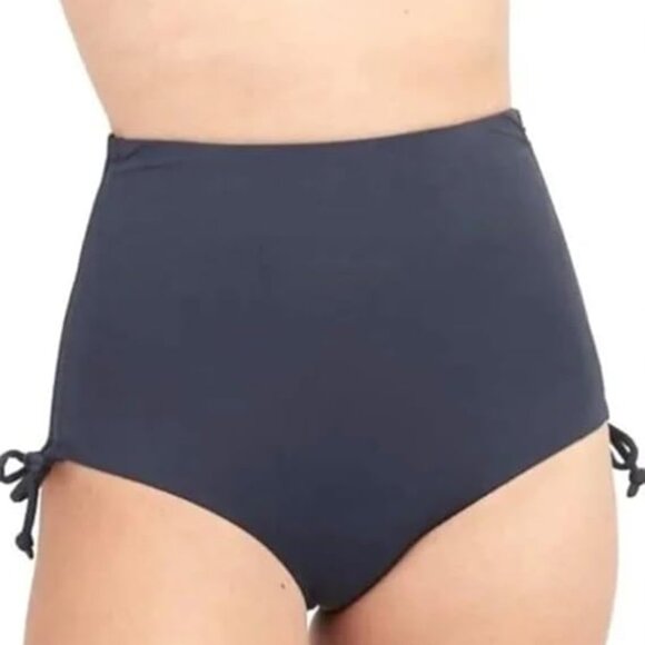 SPANX Swim High Rise Brief Sunkissed Navy Plus 3X/3TG - Picture 1 of 7